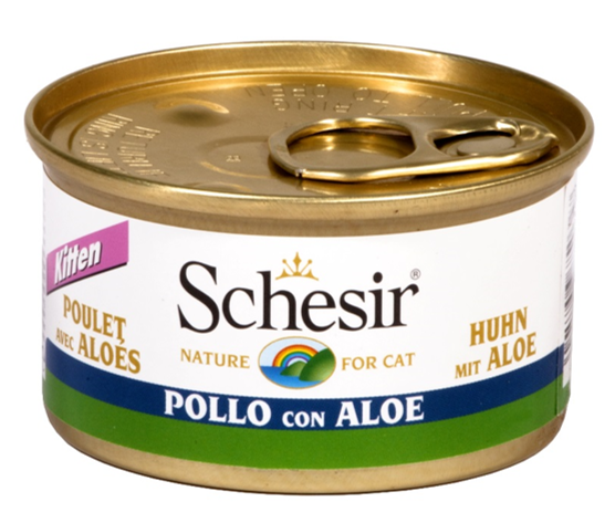 Schesir Gatto Kitten Care Pollo Aloe 85g Schesir Gatto Kitten Care Pollo Aloe 85g